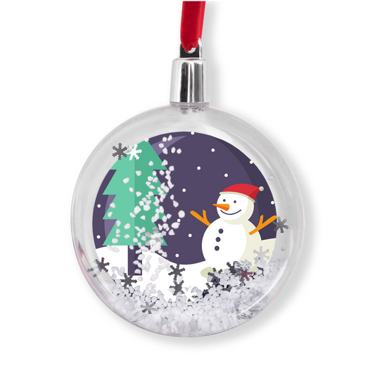 Snow Globe Ornament